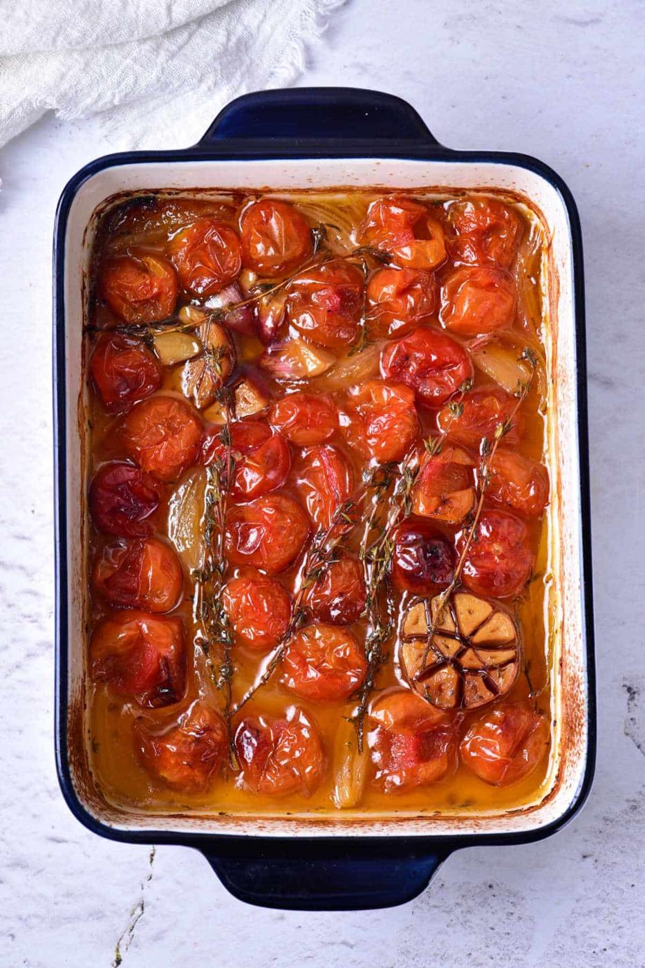 Easy Tomato Confit Recipe Olive Oil