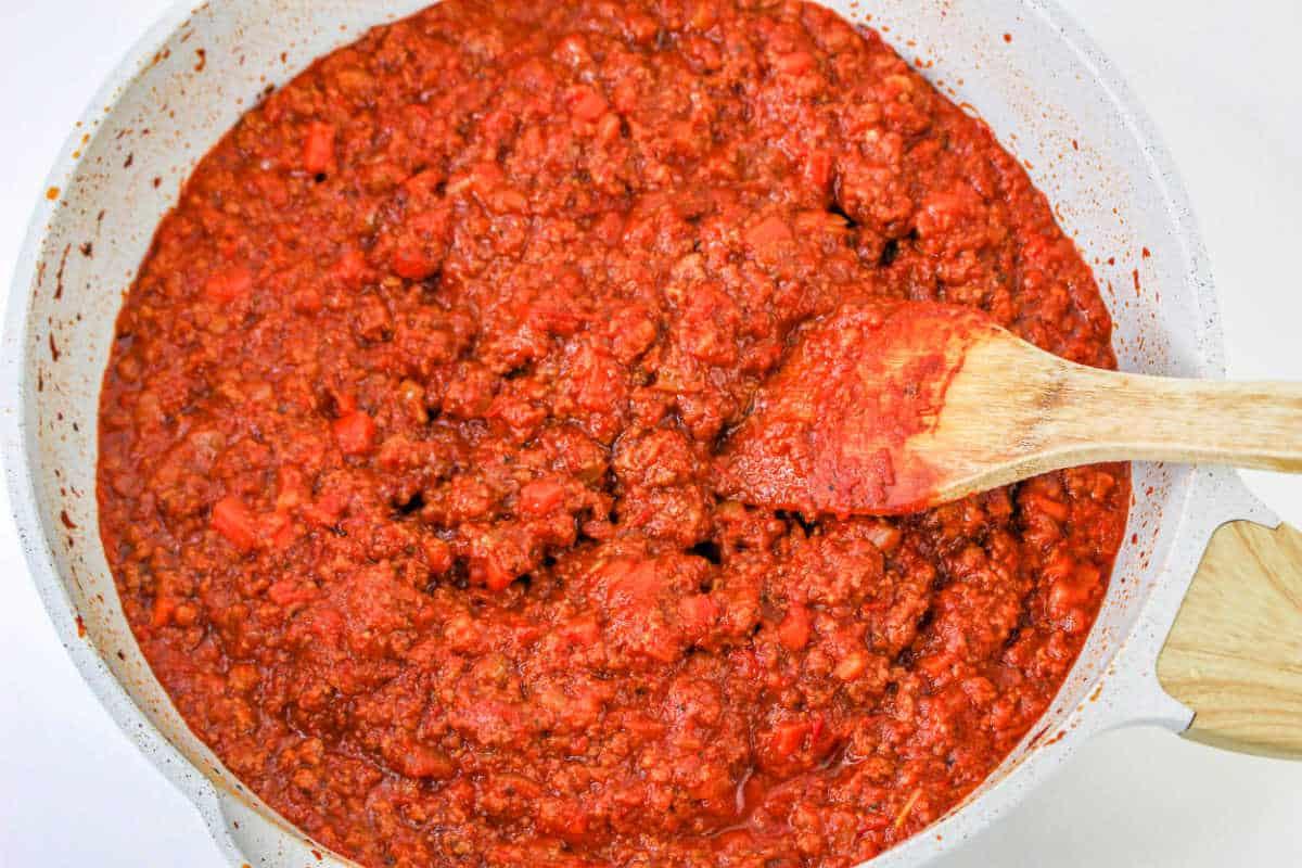 cherry tomato bolognese