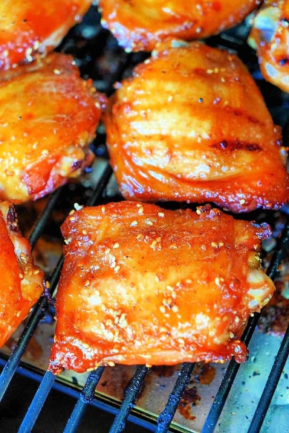 Traeger Smoked Chicken Thighs