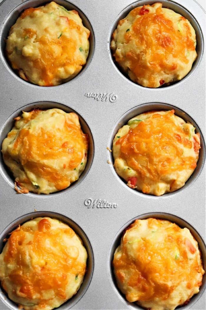 Savory Zucchini Muffins