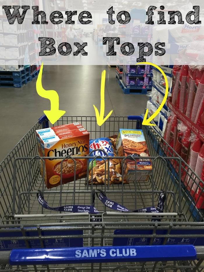 Where to Find Box Tops for Education