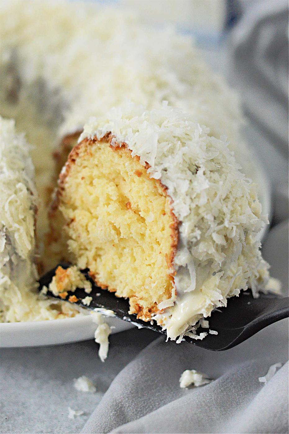 Cake Mix White Chocolate Coconut Bundt Cake