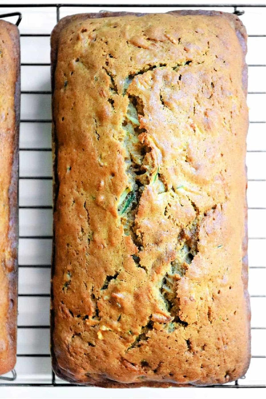 Homemade Zucchini Gingerbread Loaf