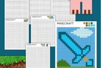 Free Minecraft Pixel Art Coloring Fun