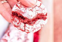 Red Velvet Crinkle Cookies Cake Mix