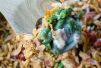 Smoky Bacon Green Bean Bake