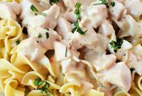 Set-and-Forget Chicken Stroganoff