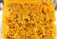 Southern Sweet Potato Cornbread