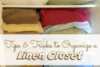 Linen Closet Makeover