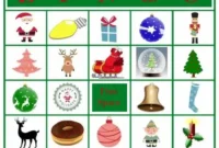 Free Printable Christmas Bingo