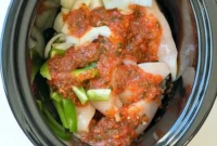 Zesty Slow Cooker Salsa Chicken