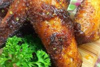 Crispy Ninja Foodi Chicken Wings