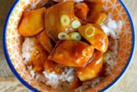 Easy 3-Ingredient Crockpot Orange Chicken