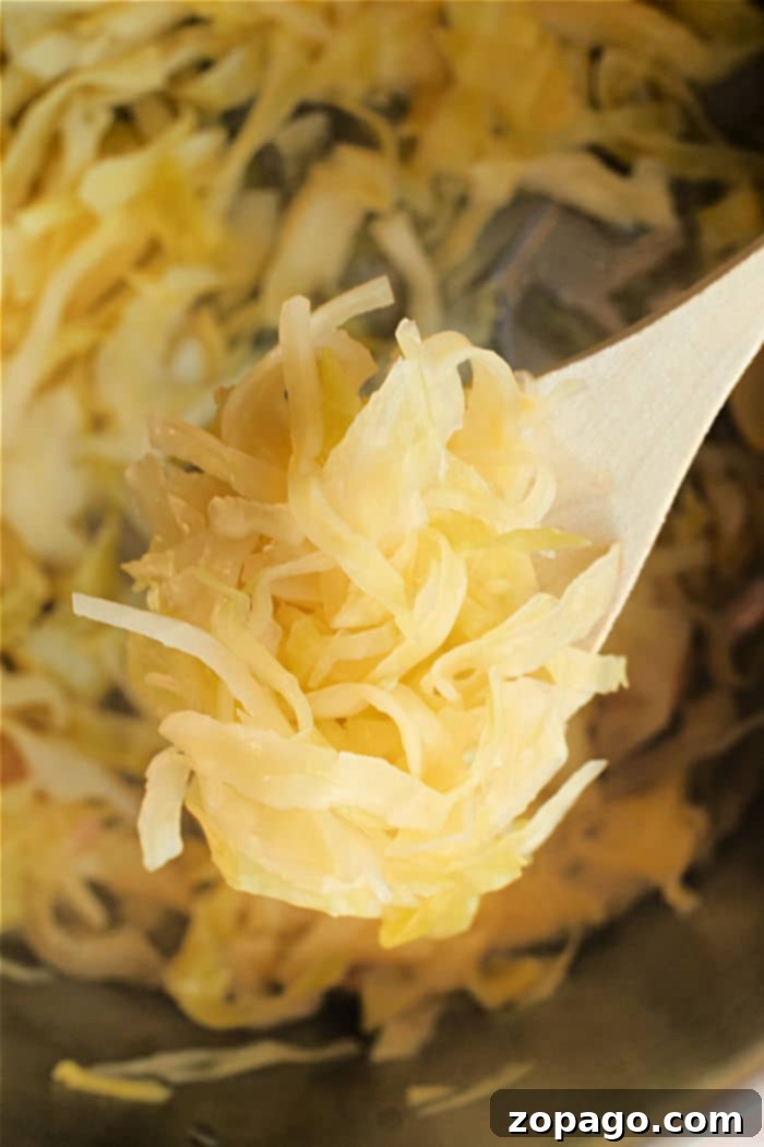 Whip Up Quick Sauerkraut 7 Quick Sauerkraut Recipe served alongside a meal, showcasing its versatility and appeal.