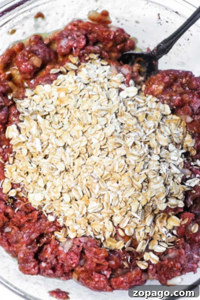 Juicy Meatloaf Without the Filler 4 Meatloaf Recipe with Oats