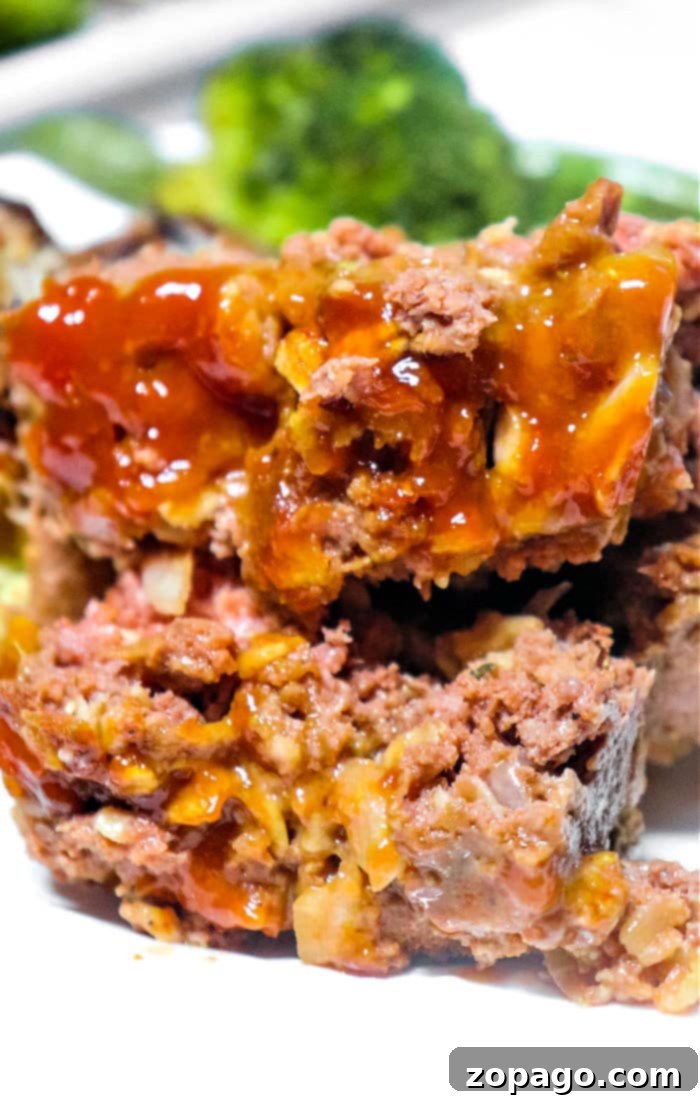 Juicy Meatloaf Without the Filler 7 Gluten Free Meatloaf with Oats