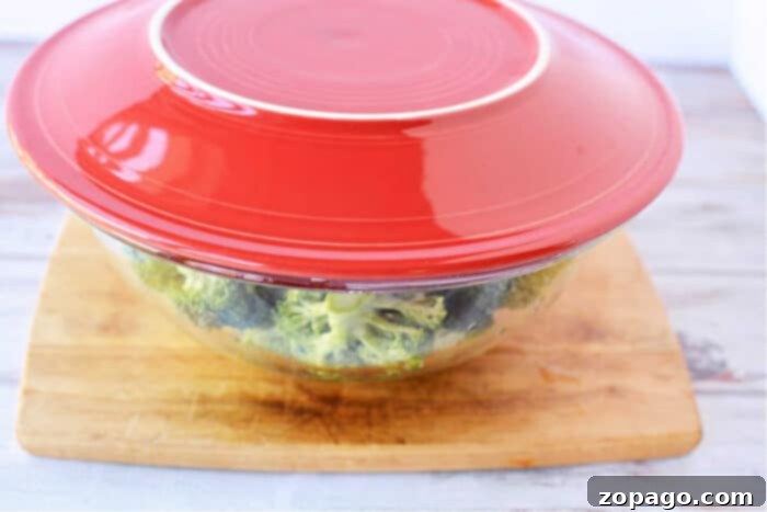 Get Perfect Microwave Broccoli Steamer-Free 4 How to Steam Broccoli in Microwave