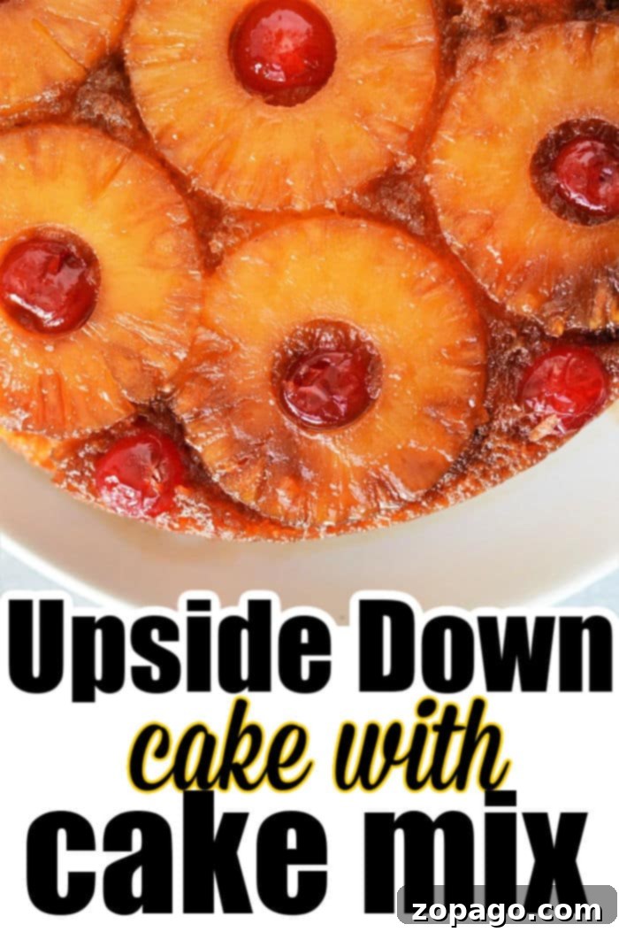 Sunshine Pineapple Upside Down Cake with Yellow Mix 3 How to Make a Pineapple Upside Down Cake - showing the butter and brown sugar layer with pineapple slices