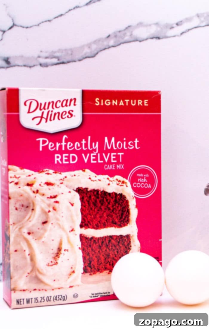 Red Velvet Crinkle Cookies Cake Mix 3 Cake Mix Red Velvet Crinkle Cookies - Close up on a stack of crinkle cookies.