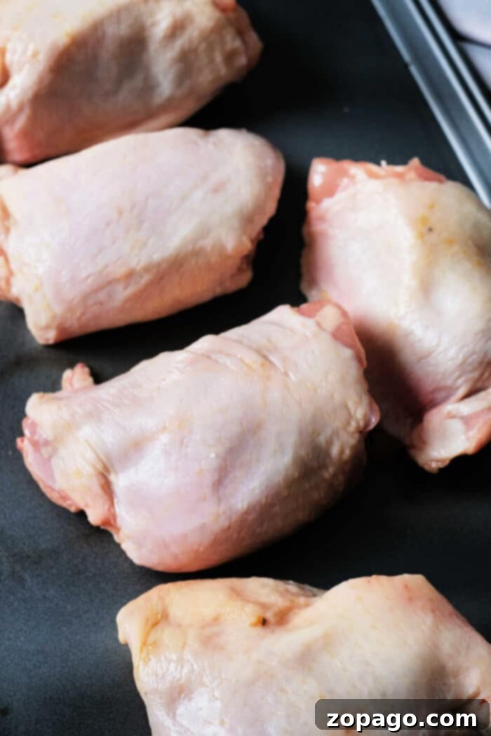 Juicy Oven BBQ Chicken Thighs 3 How to Bake BBQ Chicken Thighs in Oven - step-by-step preparation