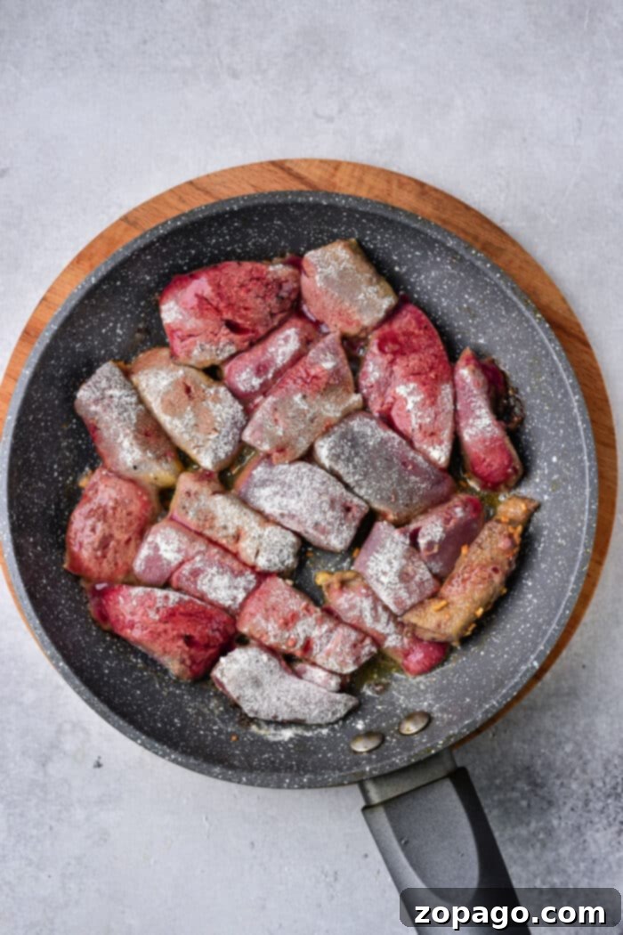 Delicious Pork Liver: Easy Recipes & Expert Tips 4 Pan-fried pork liver with fresh herbs