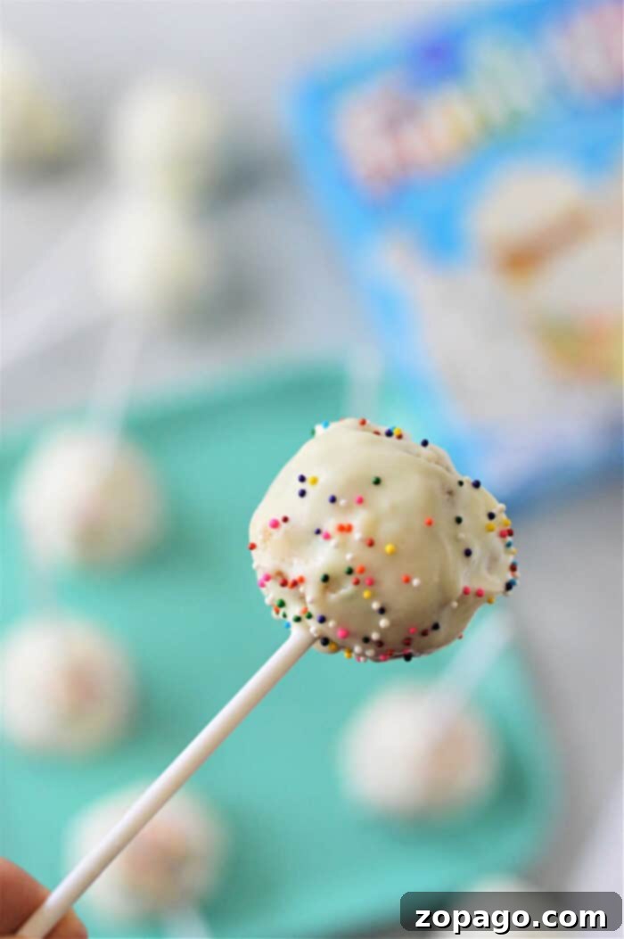 Effortless Cake Pops from a Box Mix 2 How to Make Cake Pops with Cake Mix