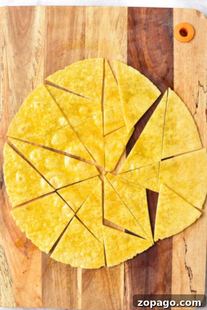 Crispy Air Fryer Tortilla Chips 4 Homemade Tortilla Chips Recipe