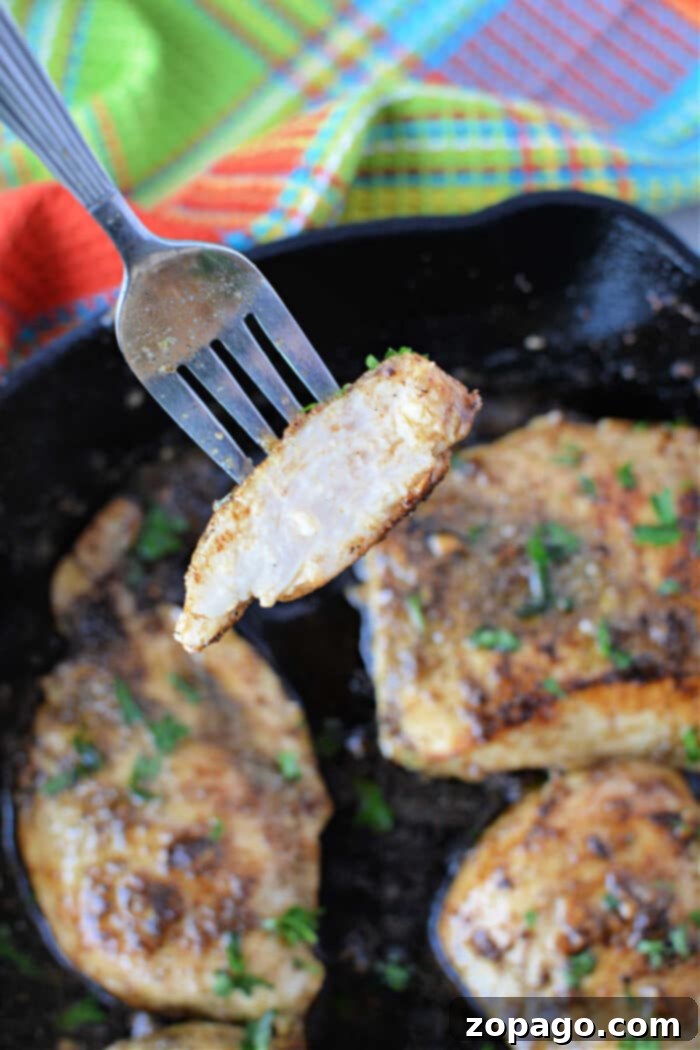 Pan-Seared Cast Iron Chicken Breast 2 Cast Iron Skillet Chicken Breast - perfectly seared and juicy