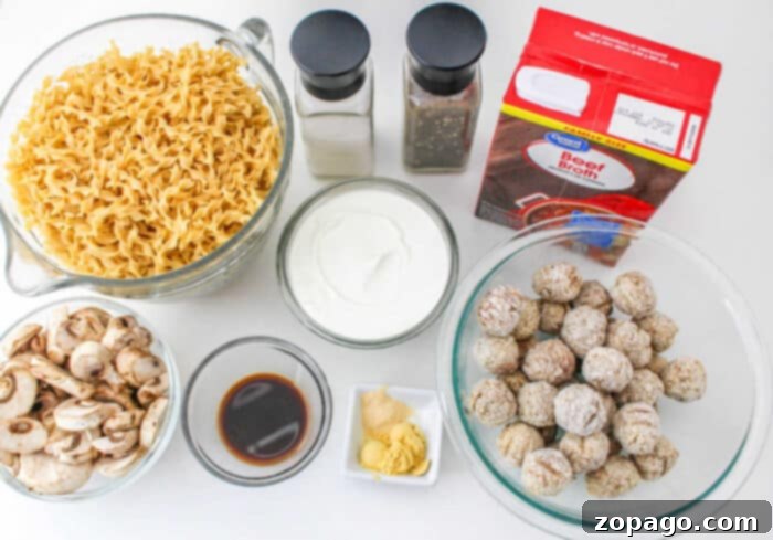 Creamy Instant Pot Meatball Stroganoff 4 Delicious and creamy Pressure Cooker Meatball Stroganoff