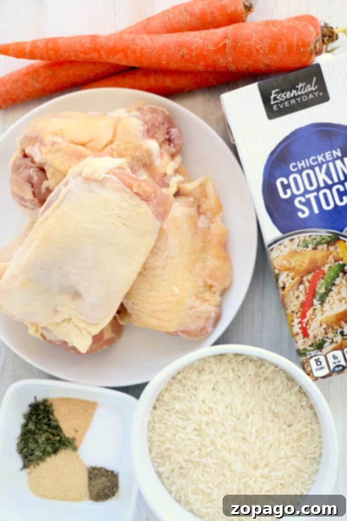 No-Thaw Instant Pot Chicken and Rice 3 Frozen Chicken and Rice Recipe