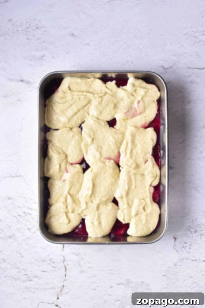 Effortless Cherry Cobbler 6 canned cherry cobbler