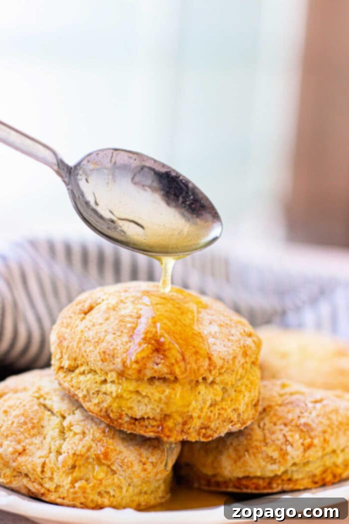 Sweet Honey Biscuits 7 Honey Biscuits from Scratch