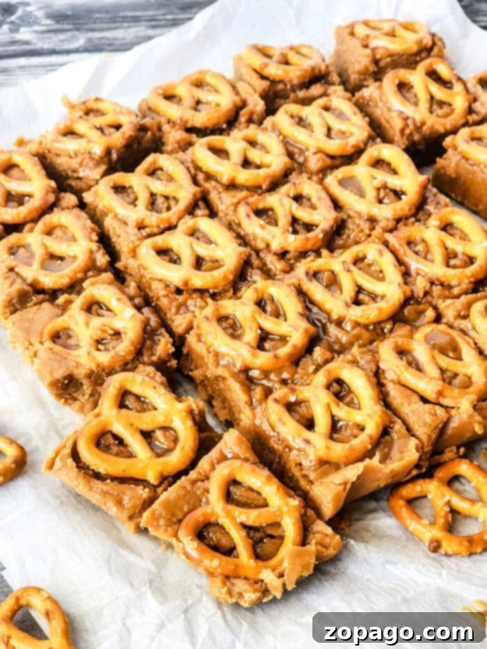 Classic Peanut Butter Fudge 6 Pretzel Fudge