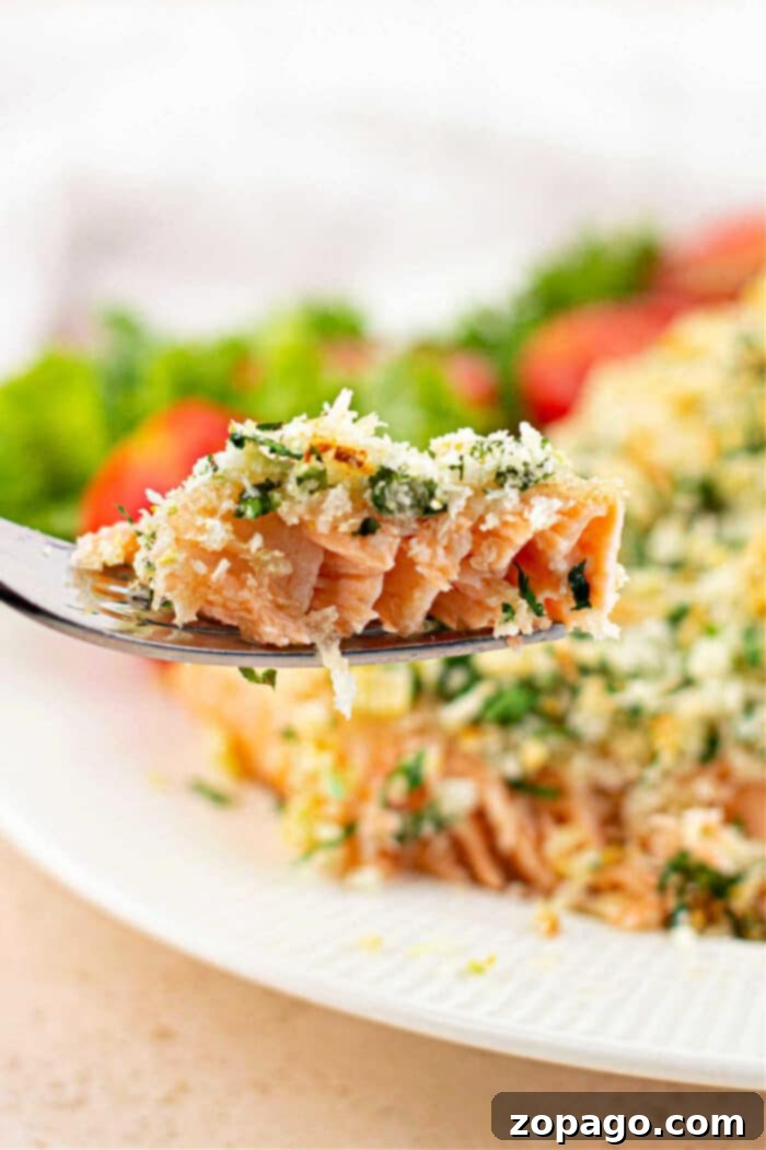 Fragrant Herb Crusted Salmon 7 Herb Crusted Salmon