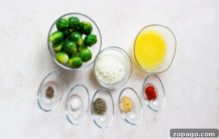 Crispy Parmesan Brussels Sprouts 3 Parmesan Crusted Brussel Sprouts TikTok Recipe