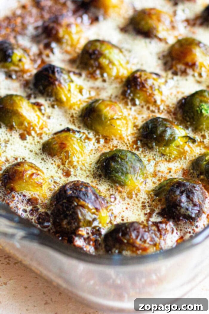 Crispy Parmesan Brussels Sprouts 5 Parmesan Crusted Brussel Sprouts with Bacon