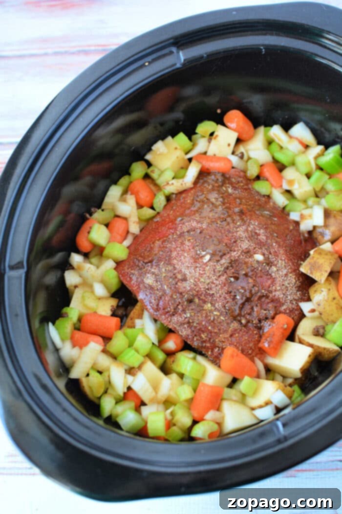Tender Slow Cooker Eye of Round Roast 4 Crockpot Eye of Round Roast