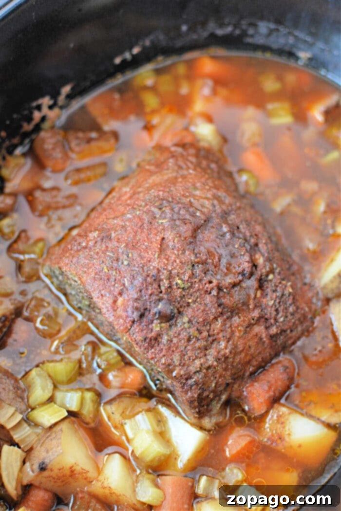 Tender Slow Cooker Eye of Round Roast 5 Slow Cooker Eye of Round Roast Beef