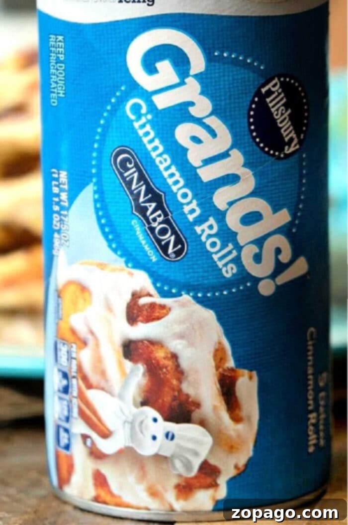Next-Level Pillsbury Cinnamon Rolls 3 Overhead shot of freshly baked Caramel Pumpkin Monkey Bread made from canned cinnamon rolls.