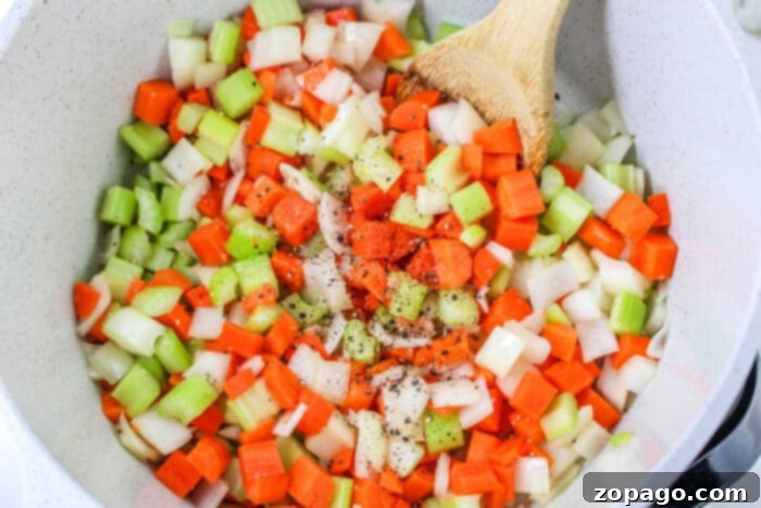 Hearty Corned Beef and Cabbage Bowl 4 A vibrant bowl of Cabbage Soup with chunks of vegetables
