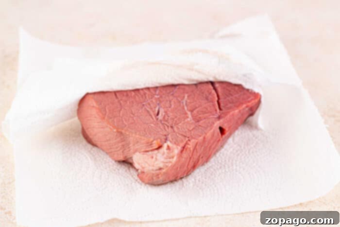 Savory Bottom Round Roast 3 Roast Beef with Bottom Round, showing its beautiful interior after slicing