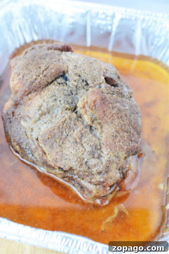 Slow-Roasted Boston Butt 6 Boston Butt at 250 Degrees