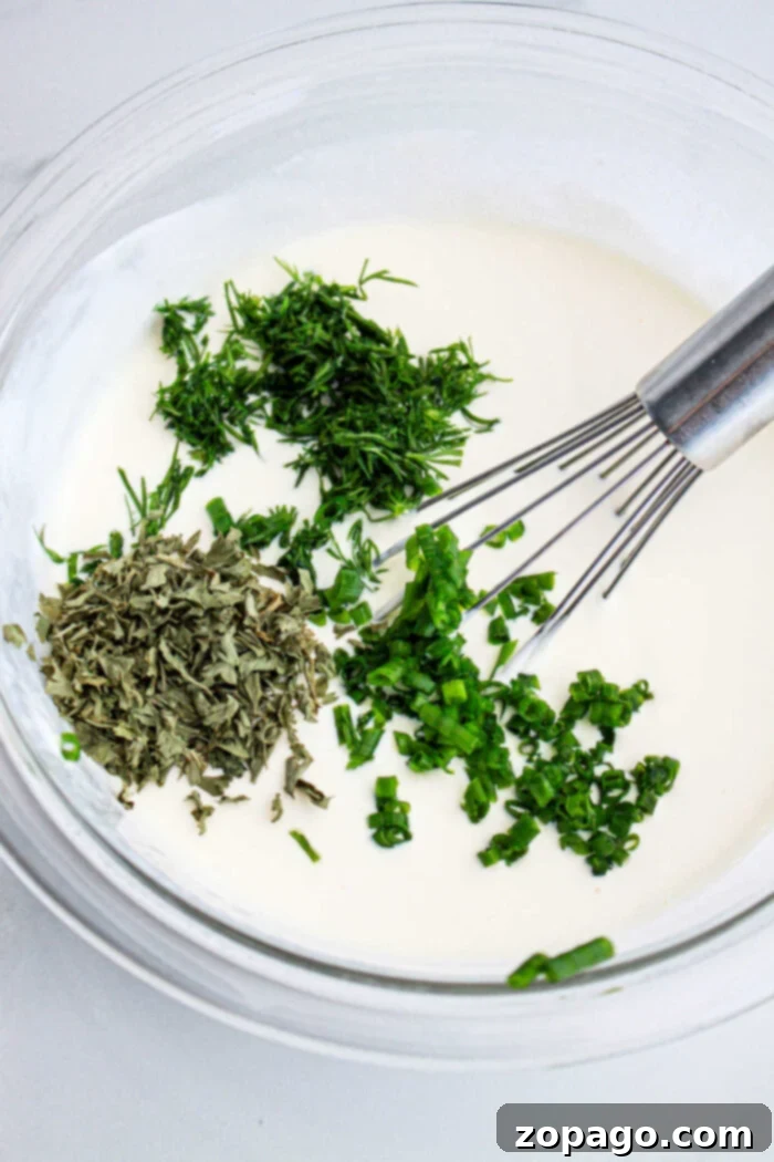 Popeyes Copycat Blackened Ranch Sauce Recipe 5 Step-by-step process of making Popeyes Blackened Ranch Sauce