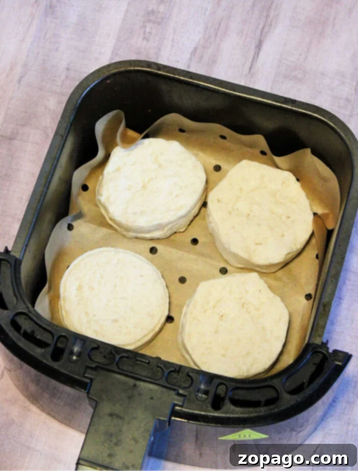 Irresistible Air Fryer Jelly Donuts 3 air fryer donuts with biscuits