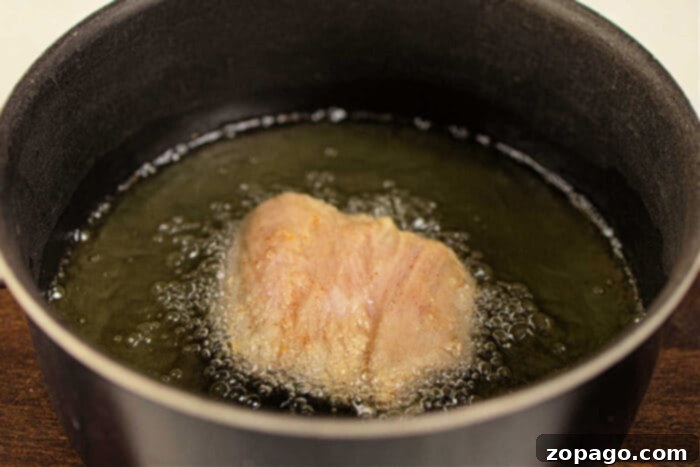 Golden Crispy Pork Chops 5 deep fried boneless pork chops