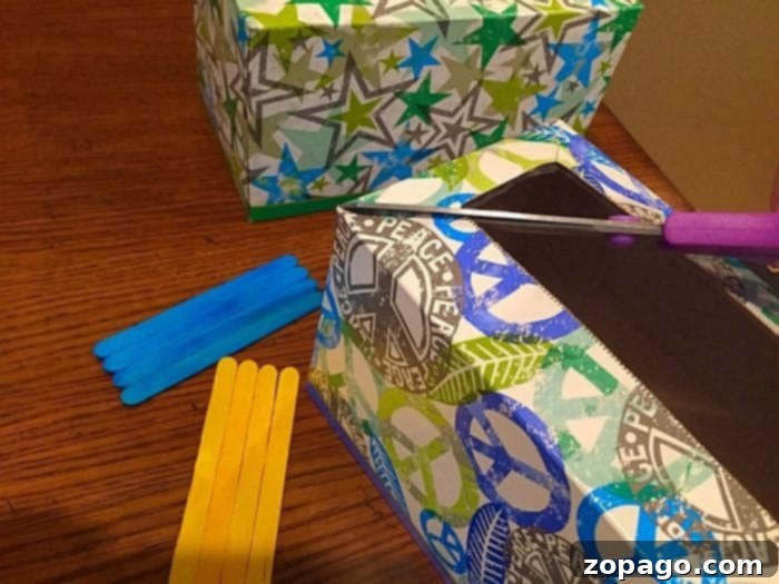Upcycling Tissue Boxes 6 Repurposing kleenex boxes