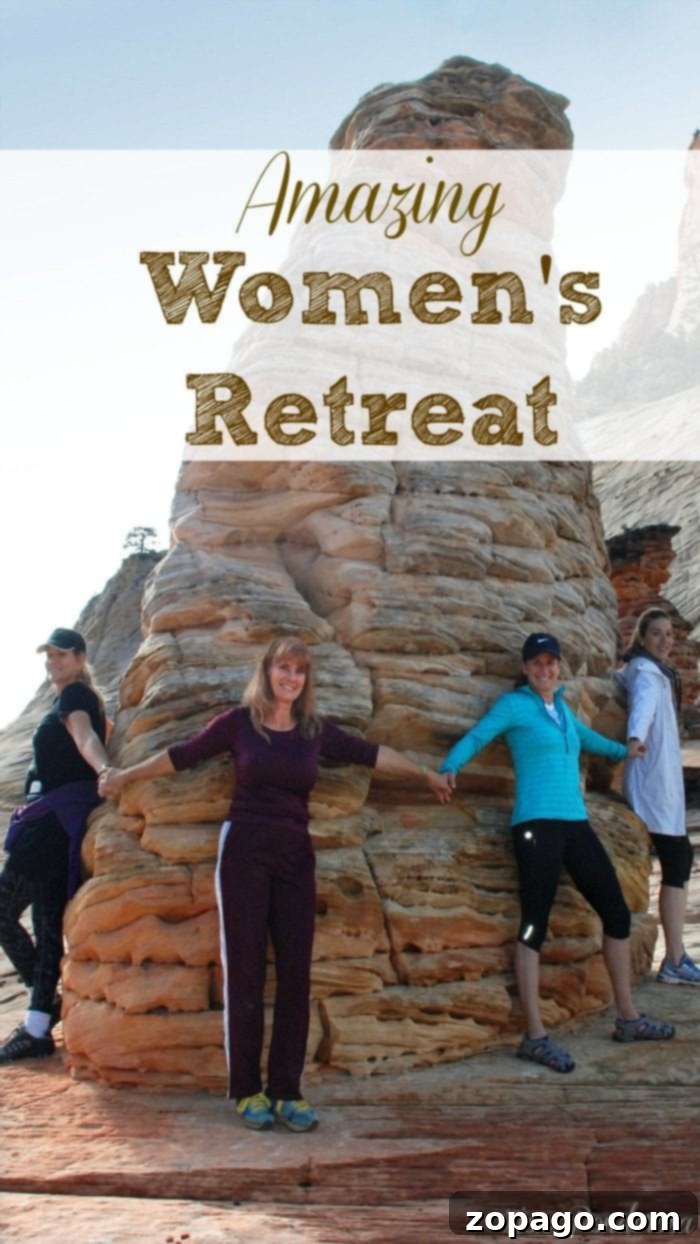 Zion Ponderosa: Where Women Reclaim Their Wild 2 Zion Ponderosa Women’s Retreat Participants enjoying the scenery