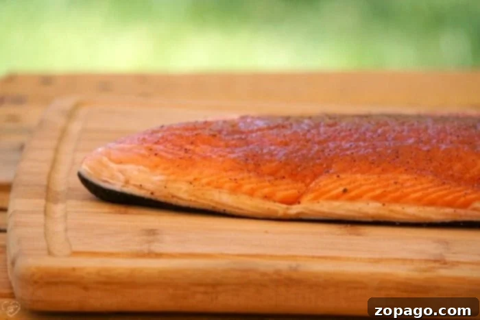 Smoked salmon in your smoker right at home! The best rub for fish you will ever make that brings out the flavor and makes it melt in your mouth good. Easy recipe for those who have never smoked fish or looking for something new. Healthy and delicious dinner idea. #salmon #fish #smoke #smoker #smokedsalmon #thetypicalmom #smokedfish smoked salmon recipe