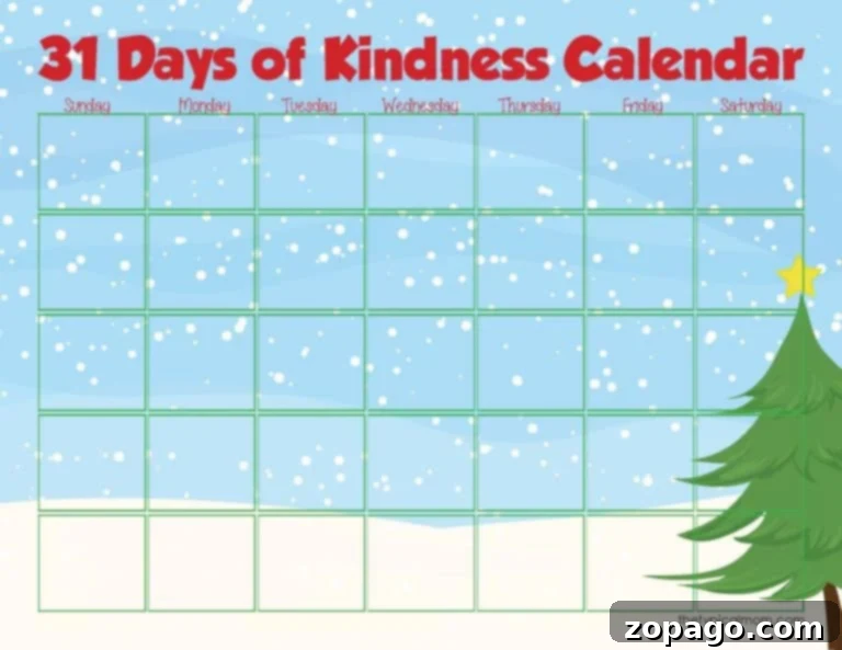 Free Printable Christmas Bingo 2 A charming printable kindness calendar with a December theme, designed to encourage good deeds and thoughtful actions throughout the holiday season. The calendar features a grid with days of the month, and some cells contain prompts or suggestions for acts of kindness, such as 'Help a friend,' 'Donate a toy,' or 'Make a card for someone.' The design is cheerful, with festive elements like snowflakes and holiday colors, making it an engaging tool for families to spread generosity.