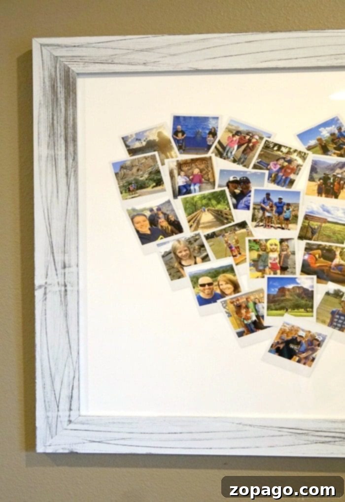 Minted Heart Snapshot Mix: A Perfect Personalized Anniversary Gift Minted Heart Snapshot Mix - Custom photo art for anniversary gifts
